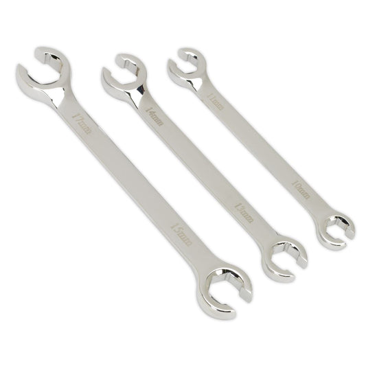Sealey Flare Nut Spanner Set 3pc Metric AK600