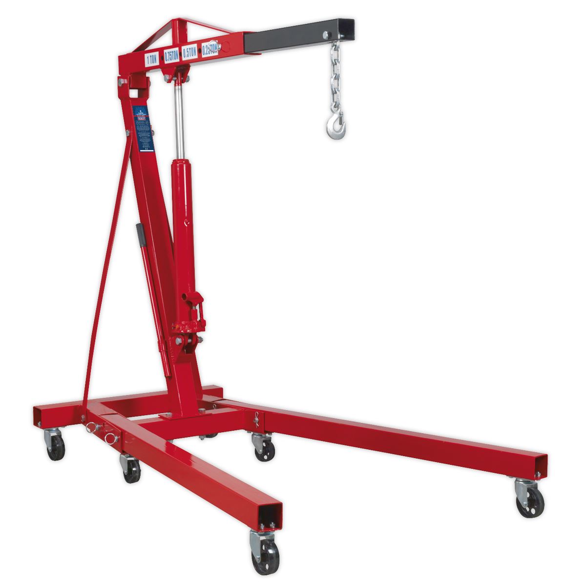 Sealey Folding Crane 1 tonne 'KD' Type SC10