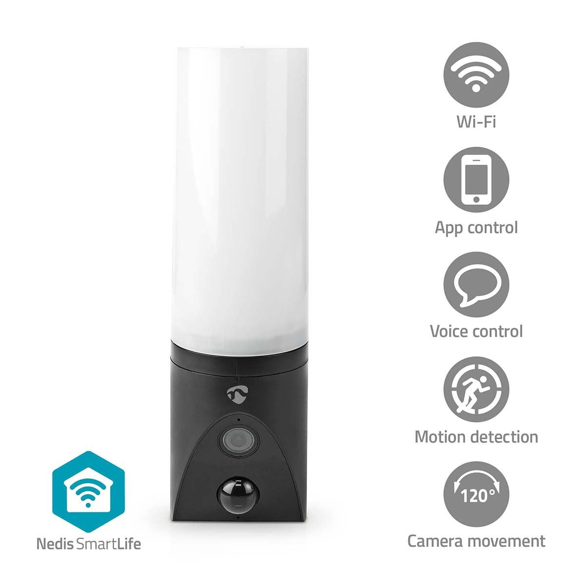 Nedis Outdoor Camera WiFi HD Cloud Storage (optional) motion sensor Night vision