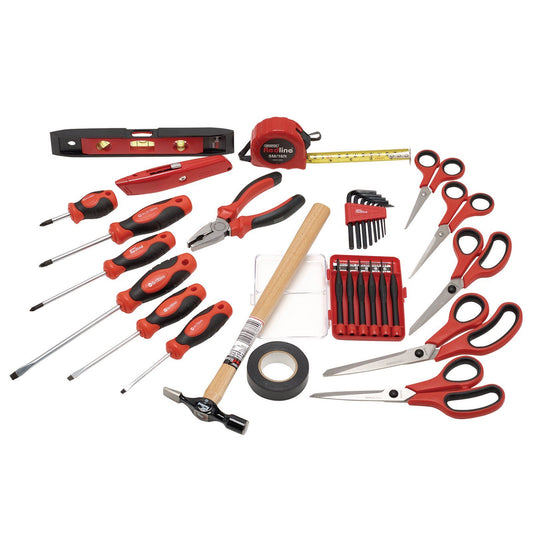 Draper 27883 31 Piece Home DIY Tool Maintenance Kit Carry Bag Included