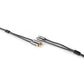 Nedis 5m Stereo Audio Cable 2x RCA Male to 2x RCA Female Gun Metal Grey Braided - CATB24205GY50