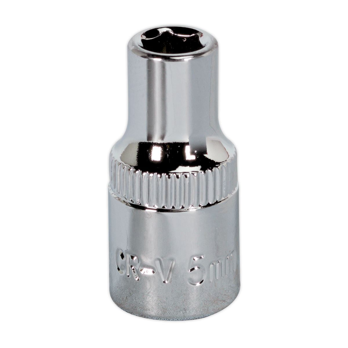 Sealey WallDrive Socket 5mm 1/4"Sq Drive Fully Polished SP1405