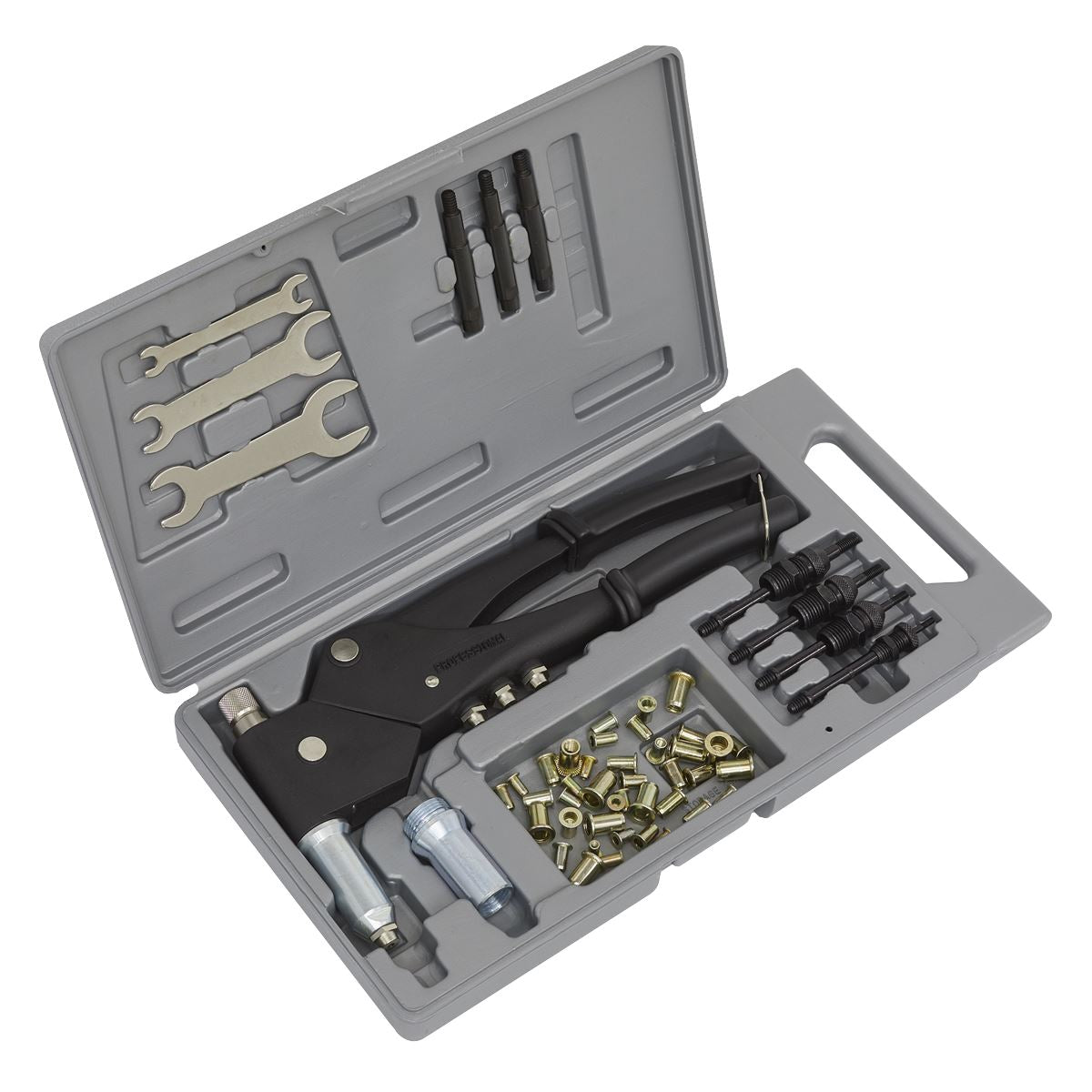 Sealey Blind Nut & Stud Riveting Kit AK396