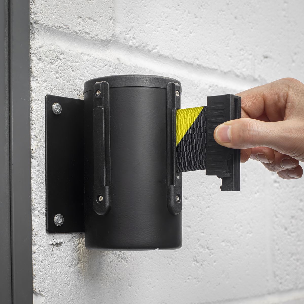 Sealey Wall Mounting Retractable Belt Barrier EV22