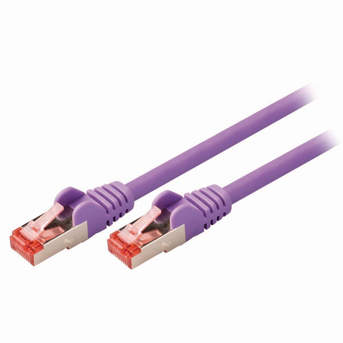 Nedis Cat 6 S/FTP Network Cable RJ45 Male to RJ45 Male 3m Voilet CCGP85221VT30