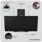 Baridi Angled Chimney Cooker Hood with Carbon Filters & LED Lamp 90cm