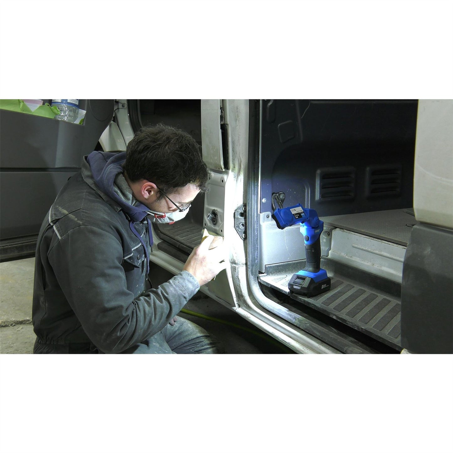 Draper D20ILF3W 20V D20 LED Flexible Inspection Light Bare Unit - 55876