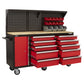Sealey Mobile Workstation 10 Drawer with Backboard AP6310