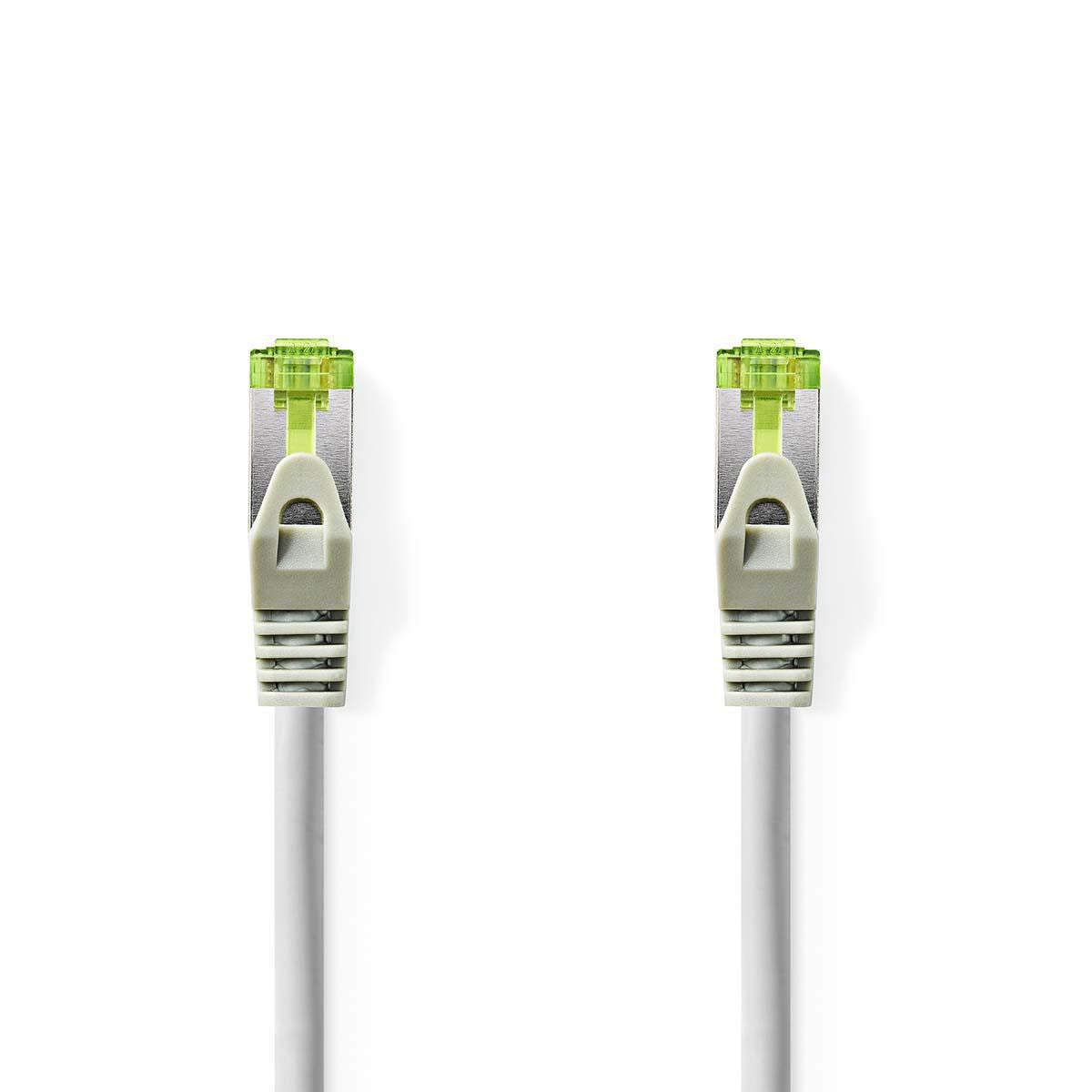 Nedis CAT7 Cable S/FTP RJ45 RJ45 1m Round LSZH Grey Window Box - CCBW85420GY10