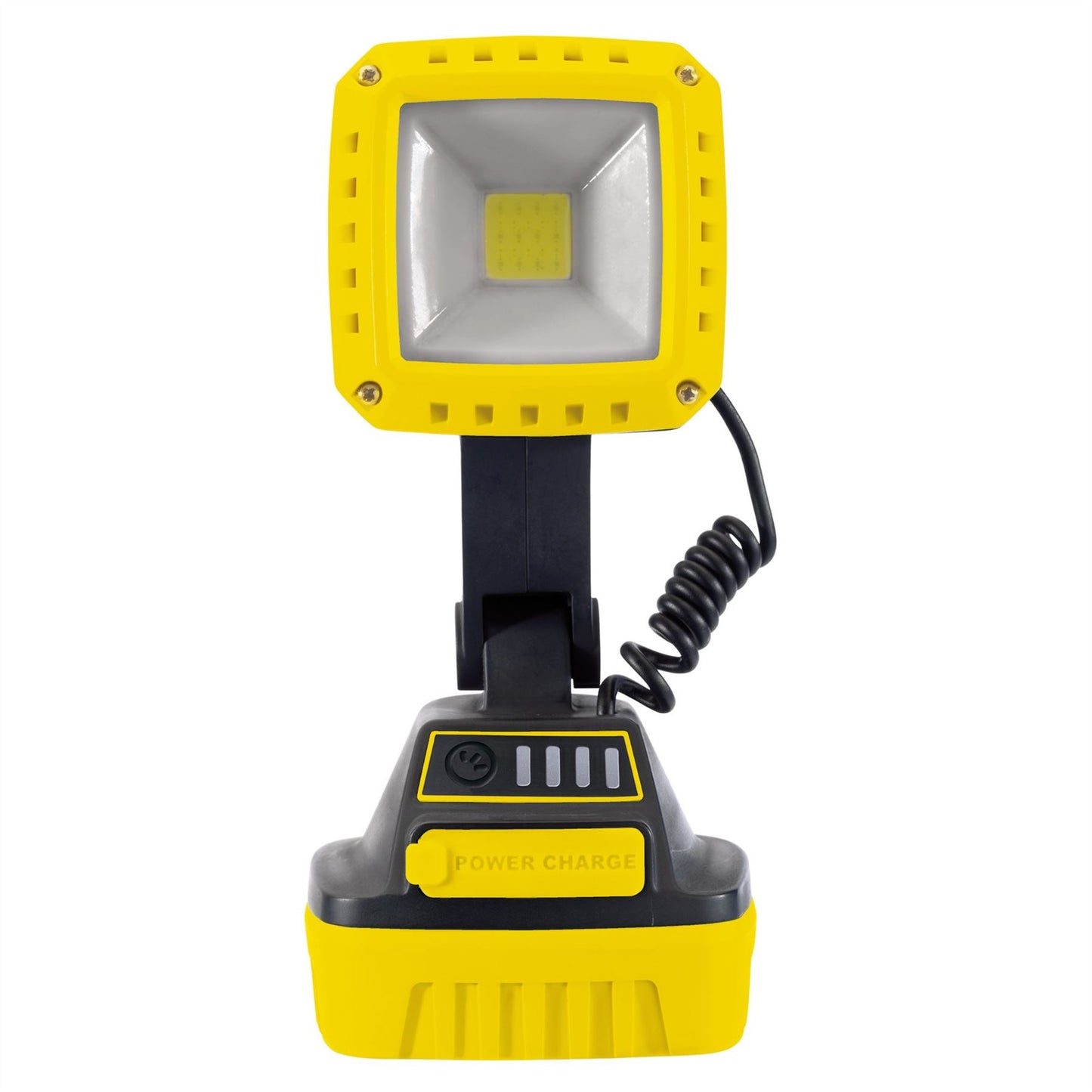 10W COB LED Rechargeable Work Light - 1,000 Lumens Yellow - 90049