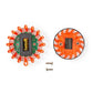Nedis Emergency Light 10 patterns Built-in lithium CR123A EMGL16LEDOG