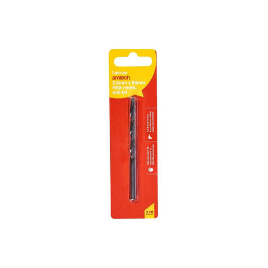 Amtech Hss Metric Drill Bit 5.5mm X 93mm - F5012