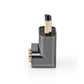 Nedis 270° HDMI Female to HDMI Male 270 Degree Coupler Gold Plated Gunmetal ARC - CVTB34902GY