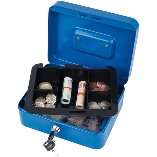 Draper Small Petty Cash/Money/Coin/Note Safety/Security/Deposit Locking Box - 38206