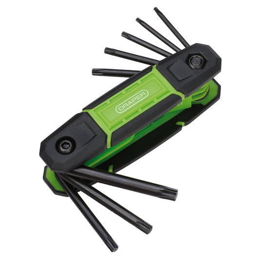 Draper Folding TX-STAR Key Set (8 Piece)