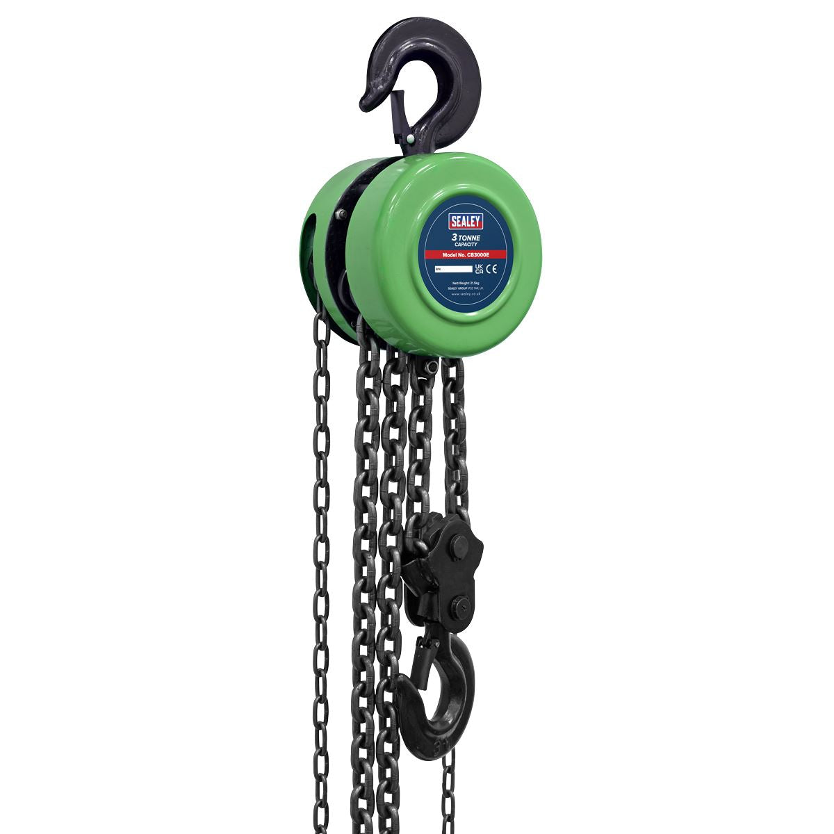 Sealey 3m Chain Block 3 Tonne CB3000E