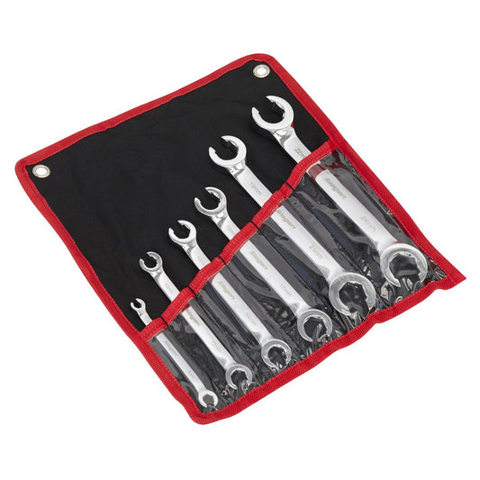 Sealey Flare Nut Spanner Set 6pc Metric S0767