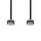 Nedis USB 2.0 CableA Male -A Male 3m Black CCGT60000BK30