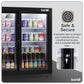 Baridi Back Bar Drinks Fridge/Cooler with Double Sliding Doors, 190L Capacity