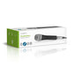 Nedis Wired Microphone -72dB +/-3dB Sensitivity 50 Hz to 15 kHz 5.0 m MPWD50BK