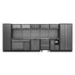 Sealey Modular Storage System Combo - Stainless Steel Worktop APMSSTACK15SS