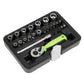 Sealey Socket Set 25pc 1/4"Sq Drive - Metric S01233