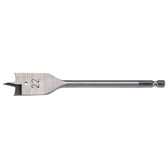 Draper Expert 22.0mm Flat Wood Carbon Steel Drill / Drilling Bit - 41590