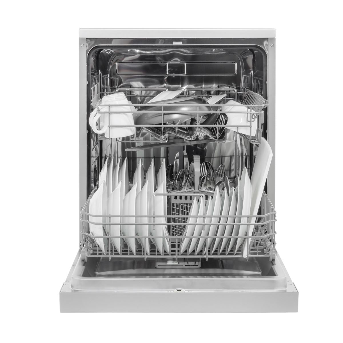 Baridi Freestanding Dishwasher 60cm Wide 13 Place Settings - Silver DH280