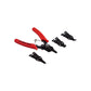 Amtech 4-In-1 Snap Ring Circlip Plier Set Internal External+Spring Loaded Handle - B1500