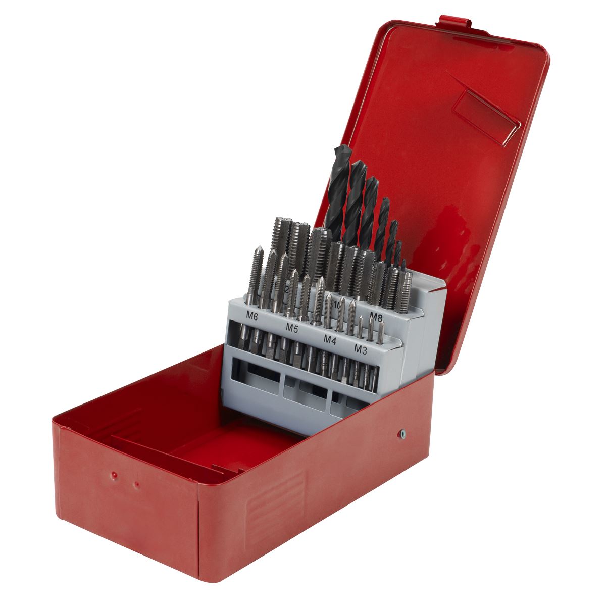 Sealey Tap & Drill Bit Set 28pc Metric AK3023