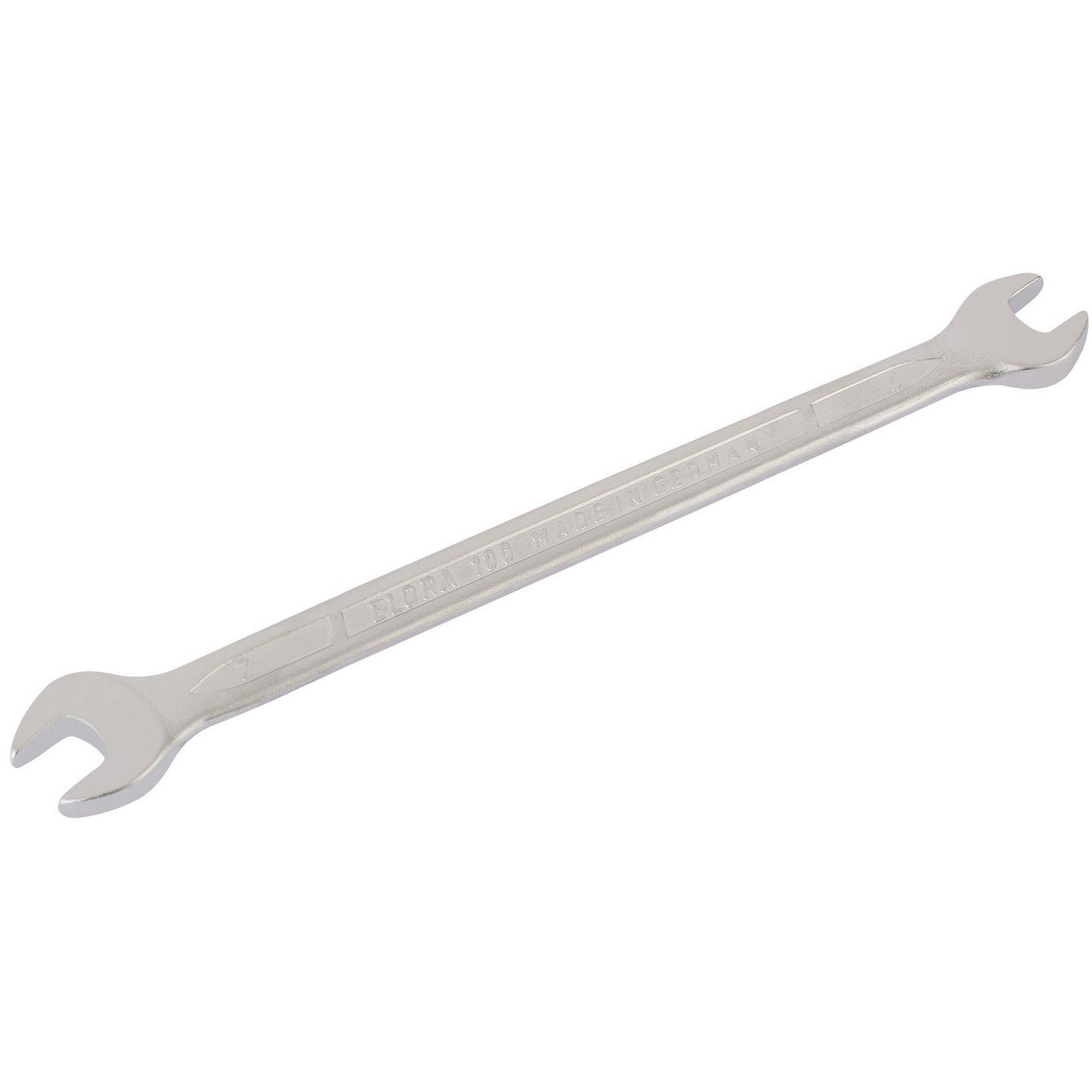 6mm X 7mm Elora Long Metric Double Open End Spanner Draper 01812