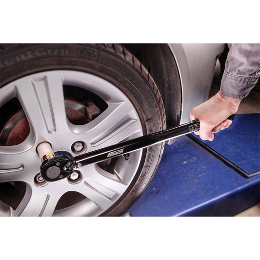Sealey Micrometer Torque Wrench 1/2"Sq Dr Calibrated Black Series AK624B