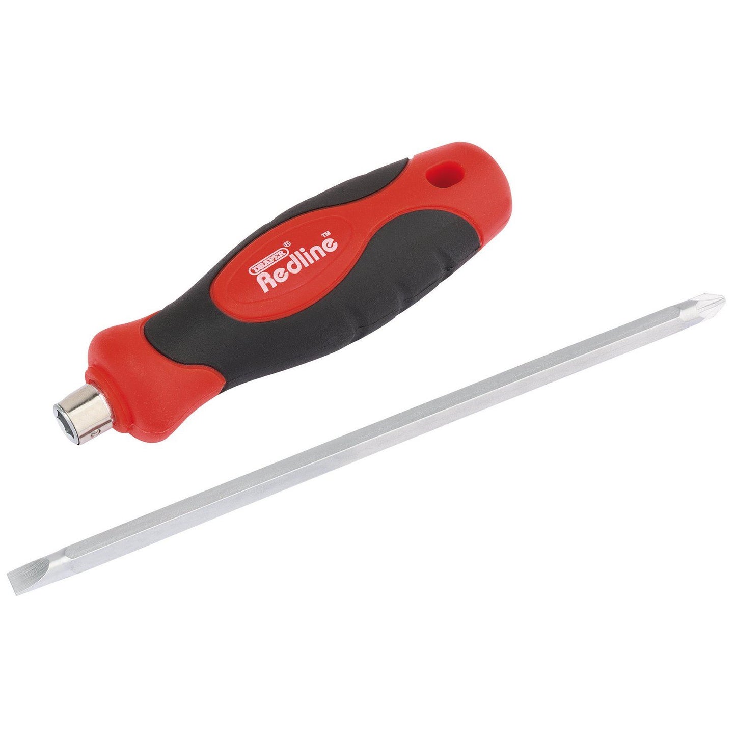 Draper 68820 2 in 1 REVERSIBLE SCREWDRIVER Soft Grip Handles