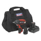 Sealey Impact Wrench Kit 3/8"Sq Drive 12V Lithium-ion - 2 Batteries CP1204KIT