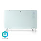 Nedis Wi-Fi Smart Convection Heater Thermostat Glass Front Panel 2000W White - WIFIHTPL20FWT