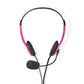 Nedis PC Headset On-Ear 2x 3.5mm Connectors 2m Pink CHST100PK