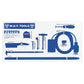 Sealey MOT Tool Board with Tools MOTBKIT