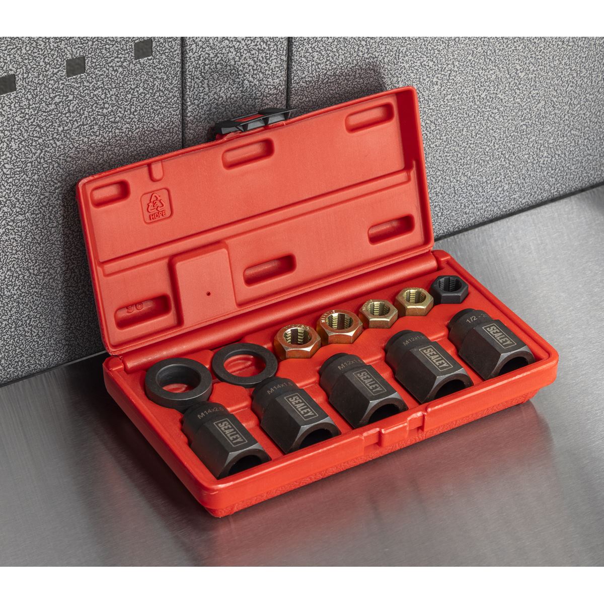 Sealey Wheel Stud Installer Kit 12pc SX228