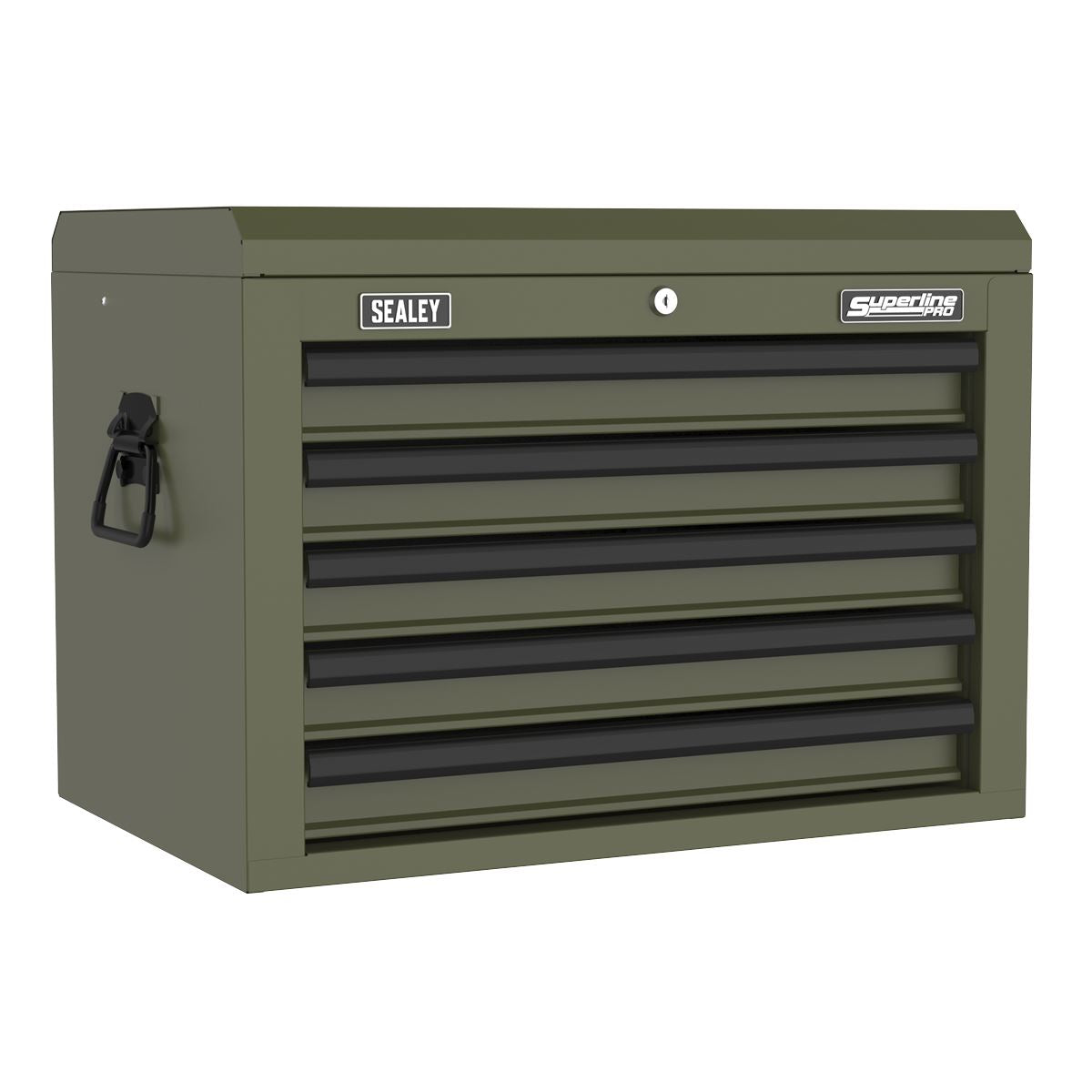 Sealey Superline Pro Heavy-Duty Topchest 5 Drawer - Khaki AP26059TK
