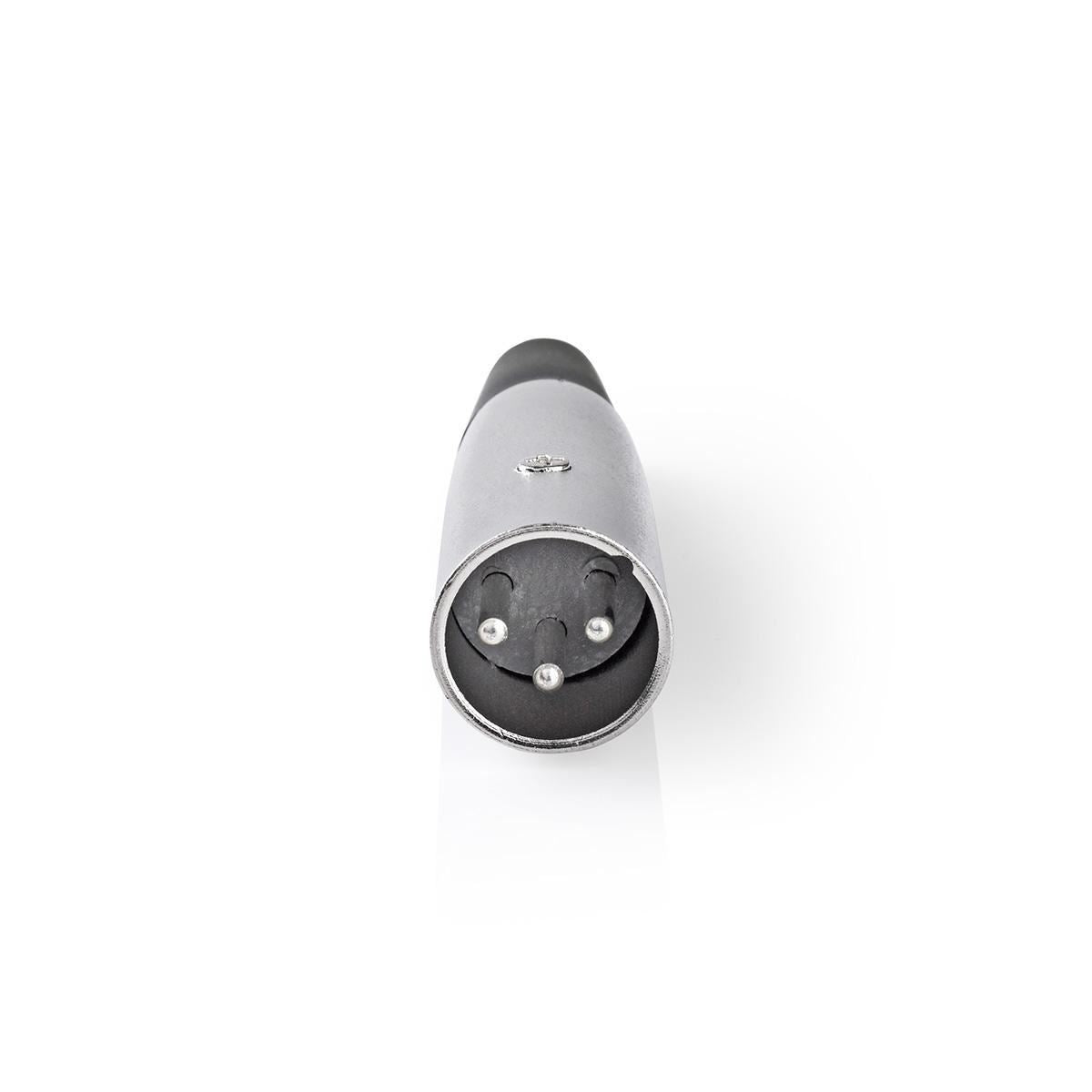 Nedis XLR Connector XLR 3-pin Male 25 pieces Metal CAVC15900ME