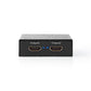 Nedis HDMI Splitter 2-Port to 1x HDMI Input 2x HDMI Output 4K2K@60FPS/HDCP2.2 - VSPL3472AT