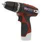 Sealey Cordless Hammer Drill/Driver 10mm 12V Li-ion - Body Only CP1201