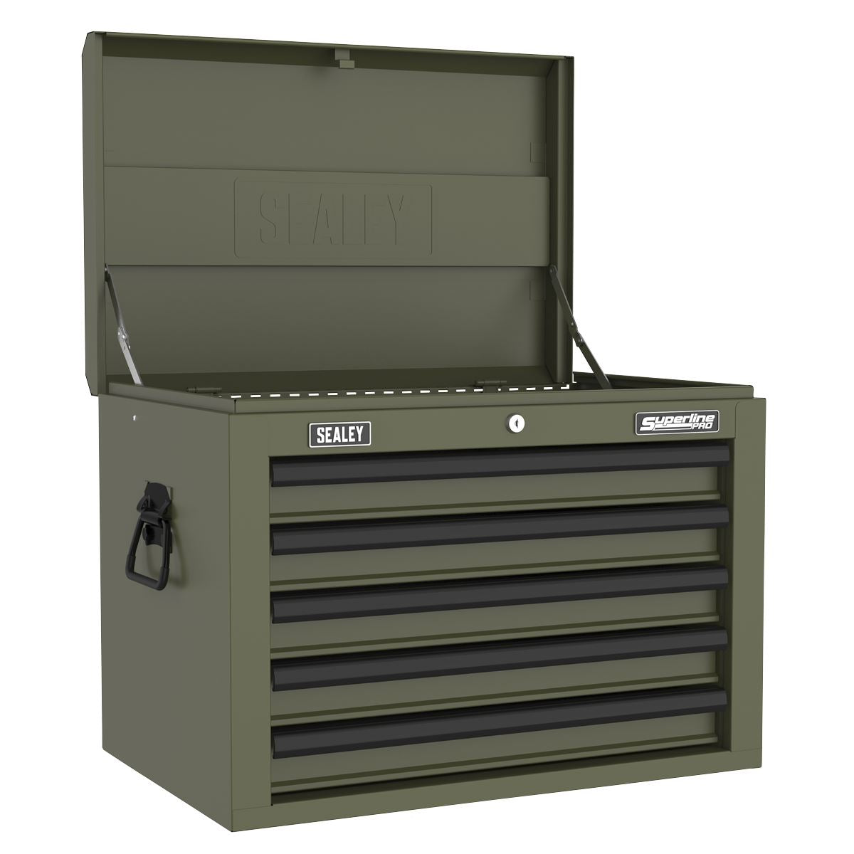 Sealey Superline Pro Heavy-Duty Topchest 5 Drawer - Khaki AP26059TK