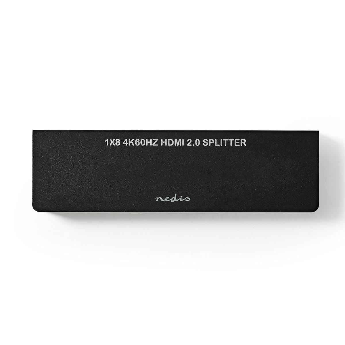 Nedis HDMI Splitter 8-Port HDMI Input 8x HDMI Output 4K@60Hz 18 Gbps Anthracite - VSPL3478AT