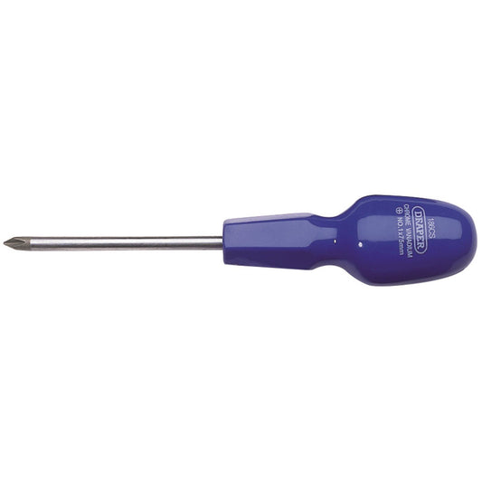 Draper No 1 x 75mm Cross Slot Cabinet Pattern Screwdriver (Sold Loose) - 19504