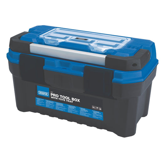 Draper 20" Blue Toolbox W/ Tote PROTB/B
