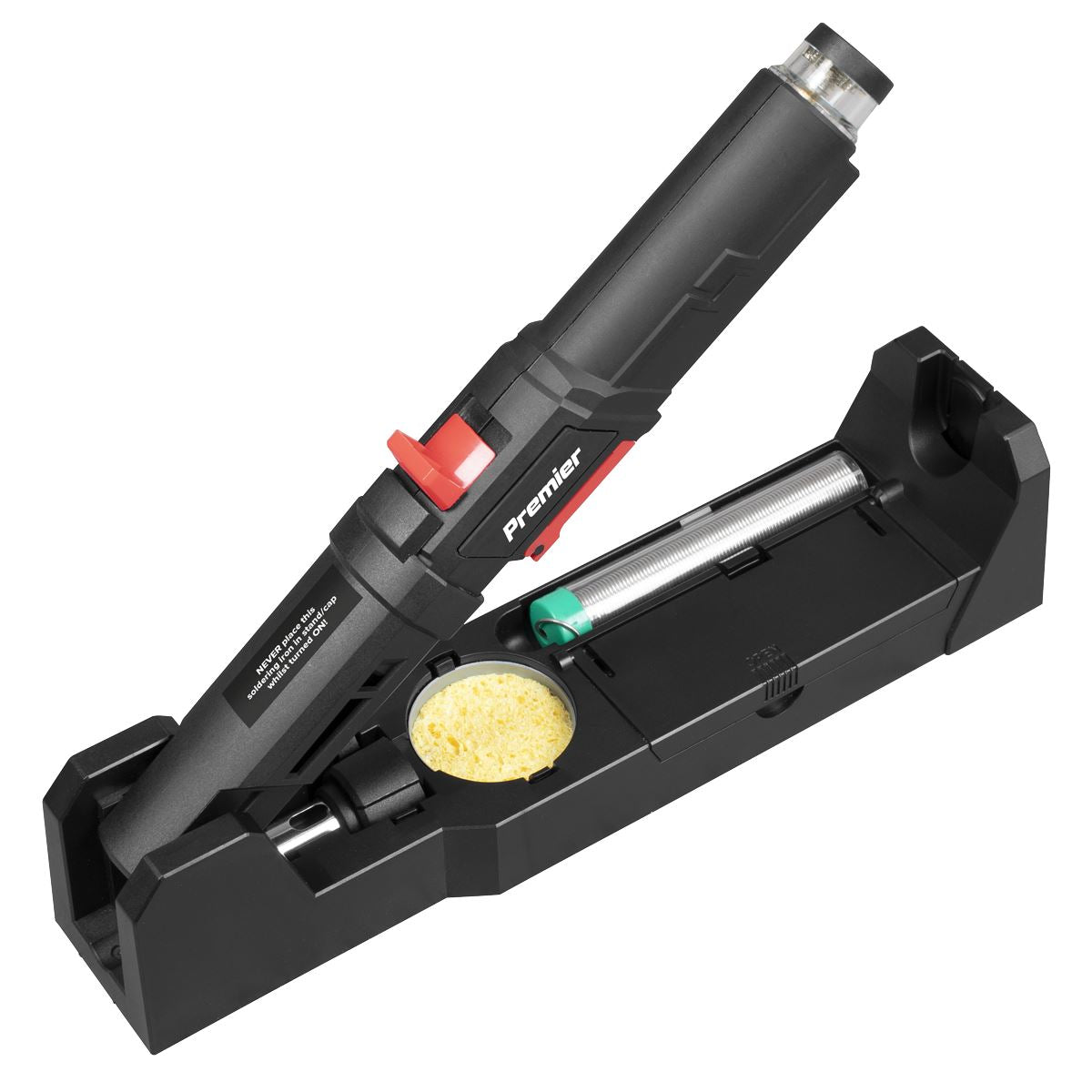 Sealey Premier Butane Soldering Iron Kit 3-in-1 Quick Release AK2976