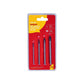 4 Piece Tools Ceramic Tile Glass & Mirror Drill Bit Set 4mm 6mm 8mm 10mm Bits - F0970