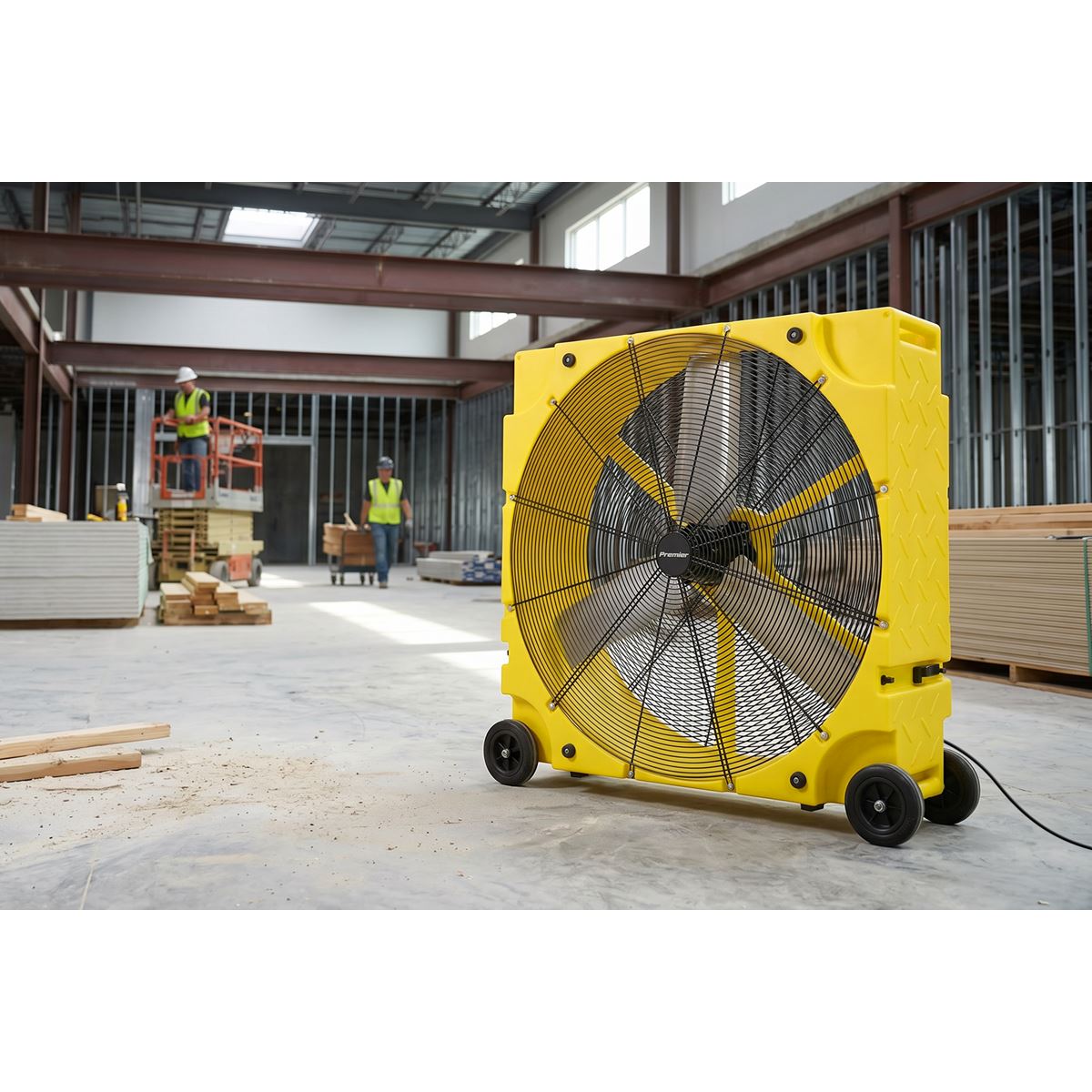 Sealey Premier 36" Industrial High Velocity Rotomold Drum Fan 3-Speed 110V