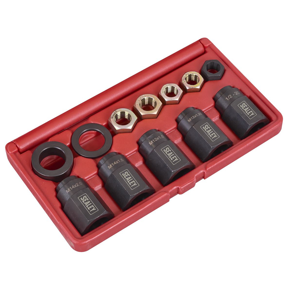 Sealey Wheel Stud Installer Kit 12pc SX228